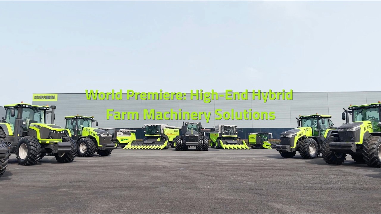 World Premiere: High-End Hybrid Farm Machinery Solutions