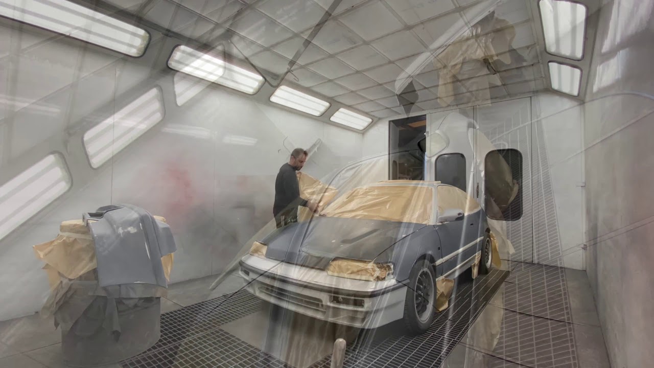 Honda Crx 16i16 repaint