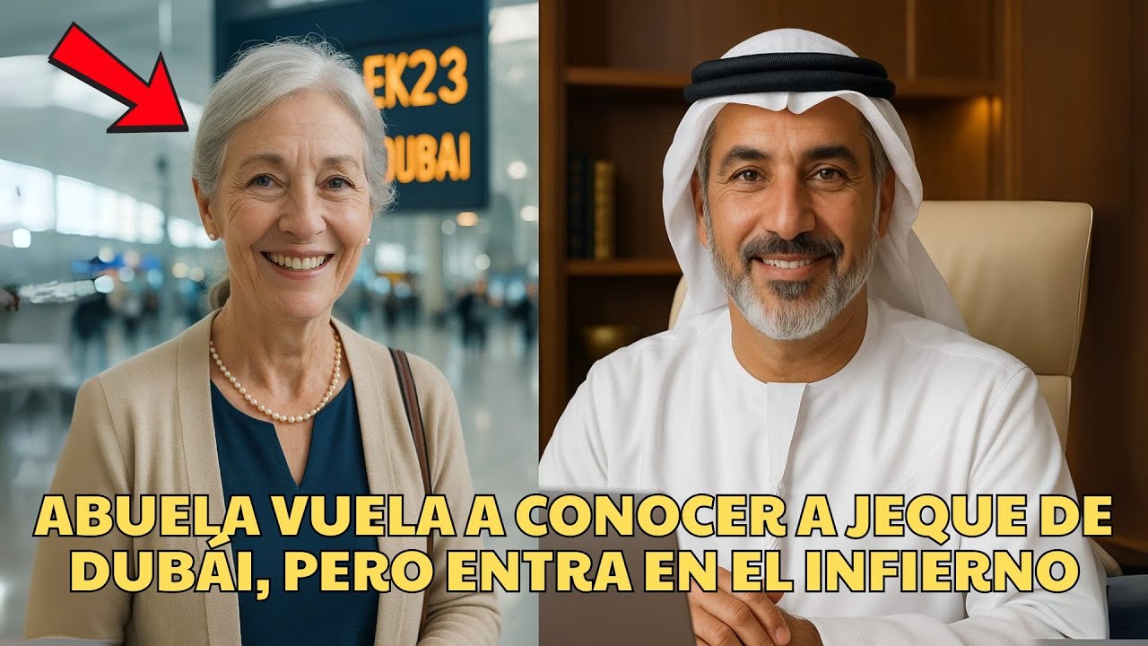 Abuela de 65 a&ntilde;os viaja a Dub&aacute;i para un jeque, pero termina estafada y atrapada
