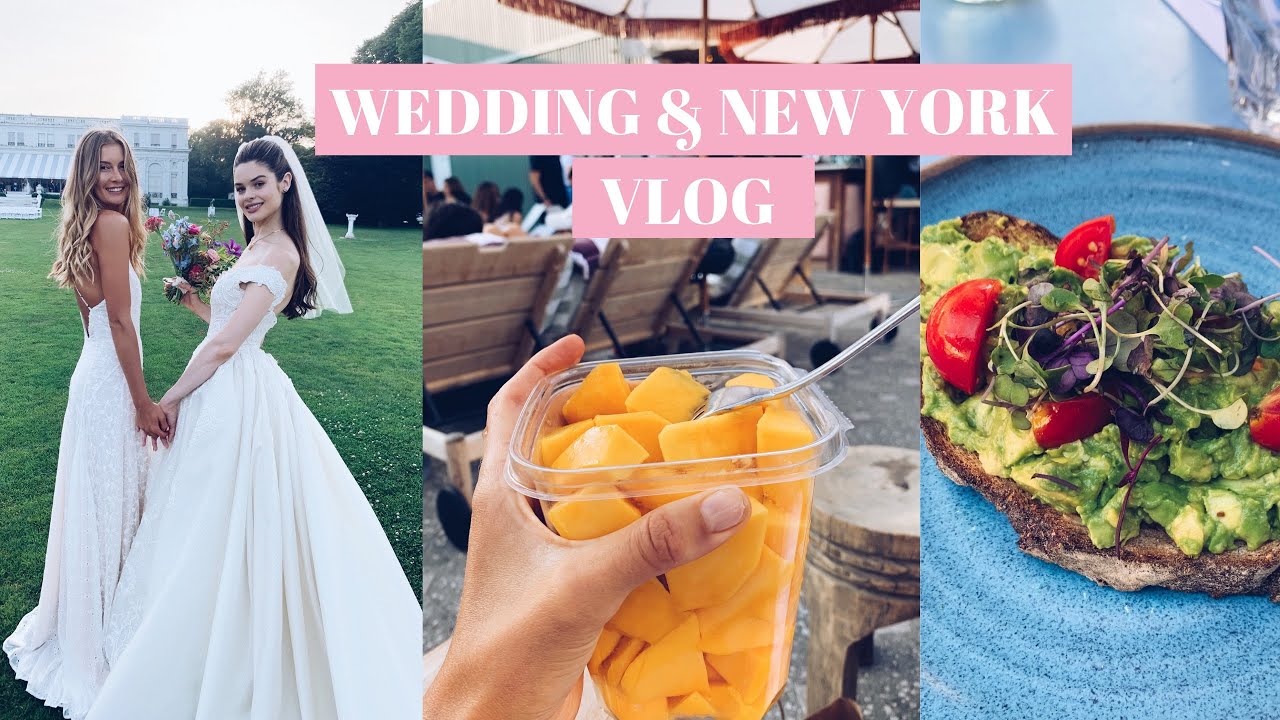 WEDDING & NYC VLOG  // HOW I EAT HEALTHY WHILE TRAVELING, MY VEGAN COMFORT FOODS & TIPS TO DESTRESS