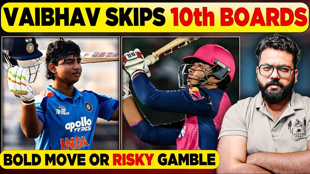 14-Year-Old Vaibhav Sooryavanshi Skips Class 10 Boards for IPL 2026: Bold Move or Risky Gamble?