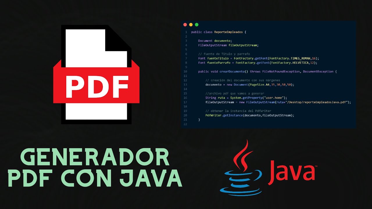 Generar Pdf Con Java y MySQL 💻Tutorial Completo en Español 2022