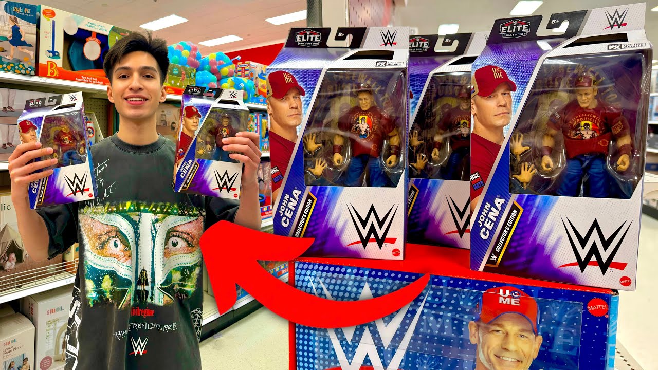 Я нашел БЕЗУМНУЮ ДИСПЛЕЮ на охоте за фигурками WWE!