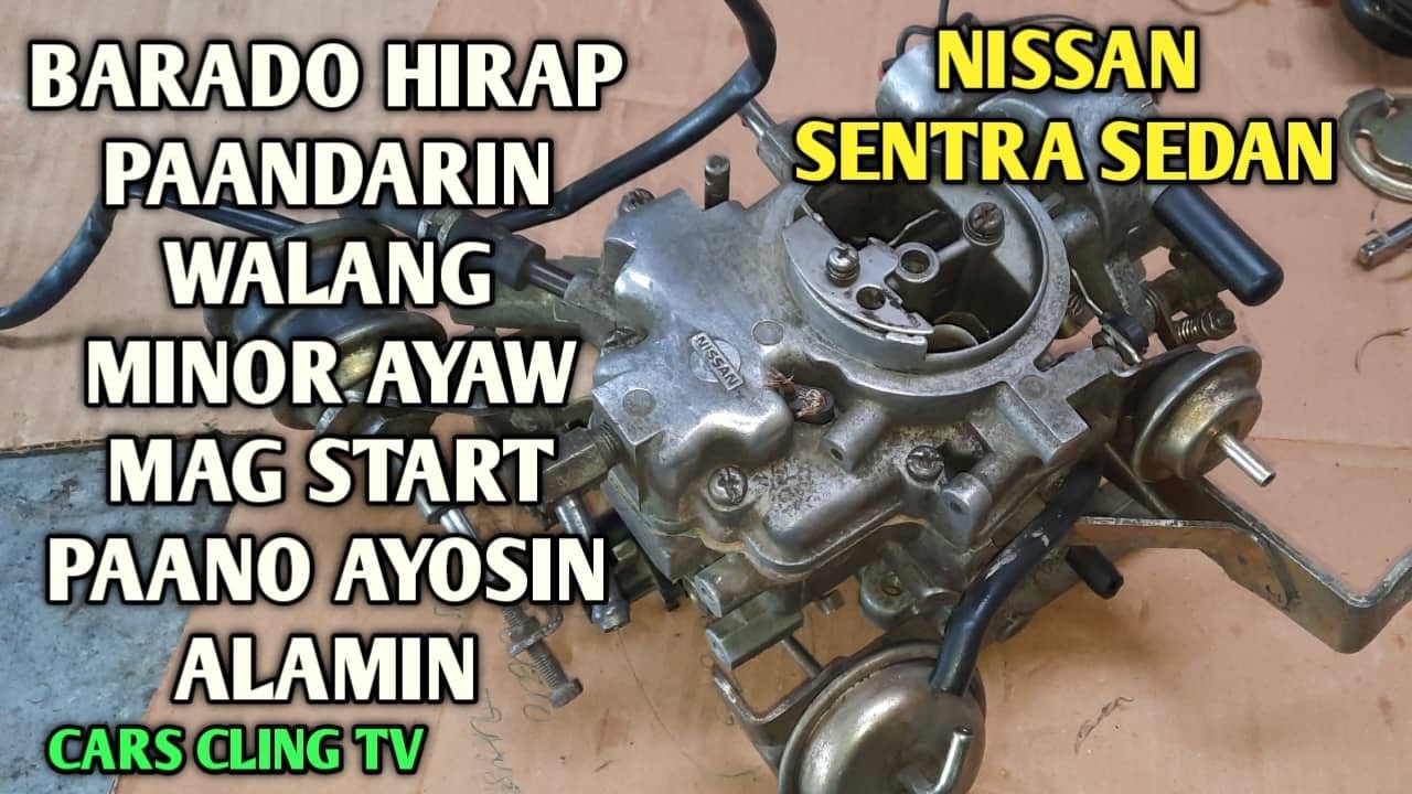 NISSAN SENTRA B13 B14 CARBURATOR OVERHAUL ISSUE ELECTRIC CHOKE EXPLAIN PAANO ALAMIN