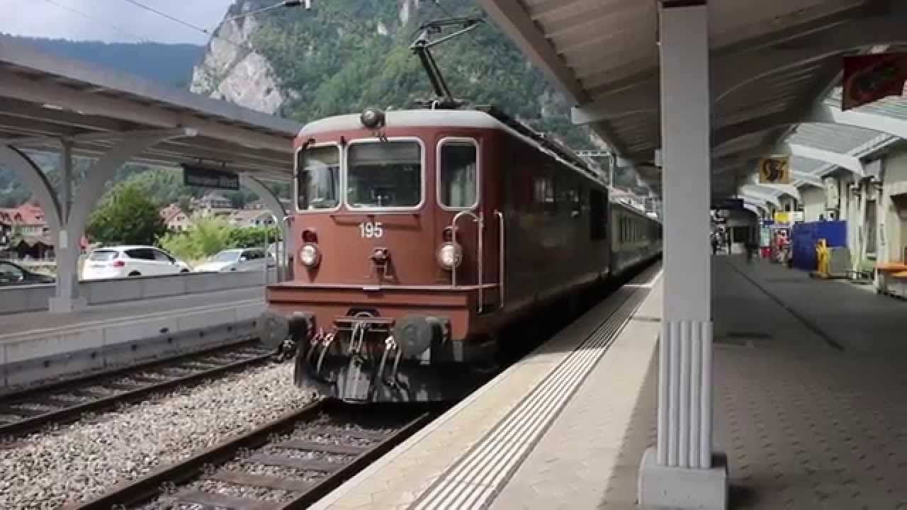 Trenes en Suiza, Austria y Alemania 2013