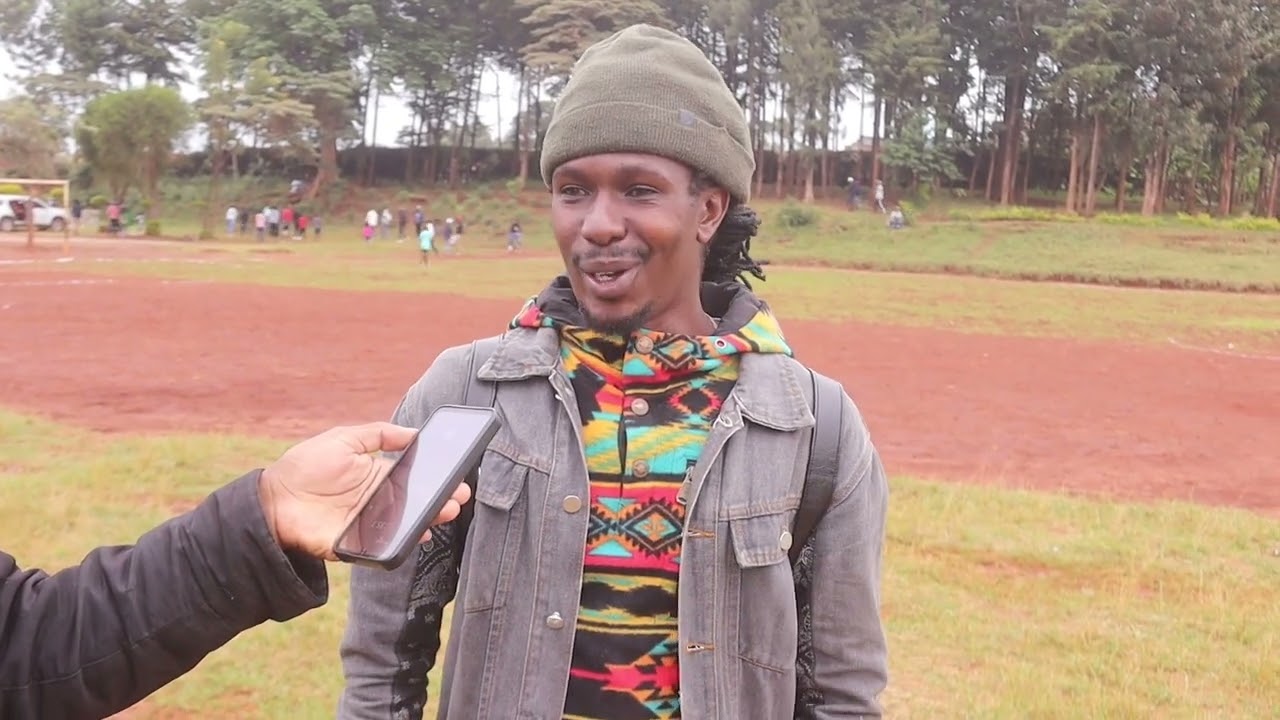 Santos Soka Academy coach Humphrey Ingara speaks after a 2–0 home win