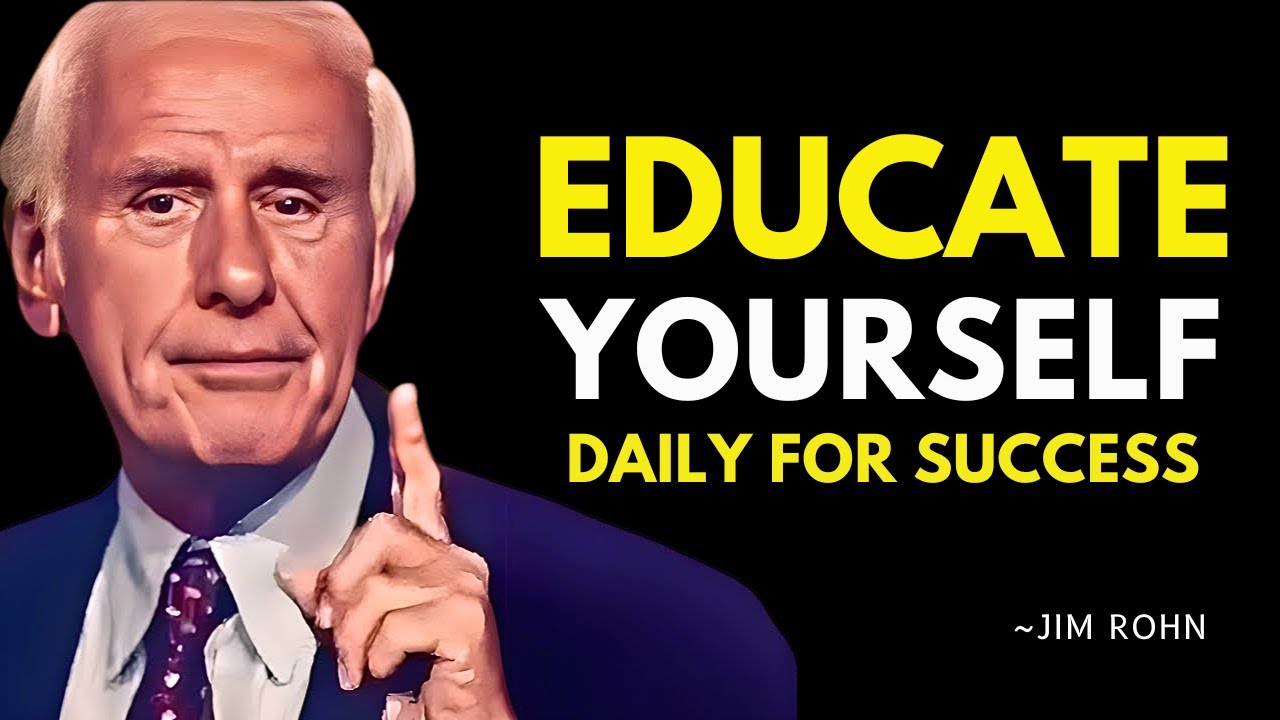 NEVER STOP LEARNING: Build Success Habits & Wealth Mindset | Jim Rohn Motivational Speech