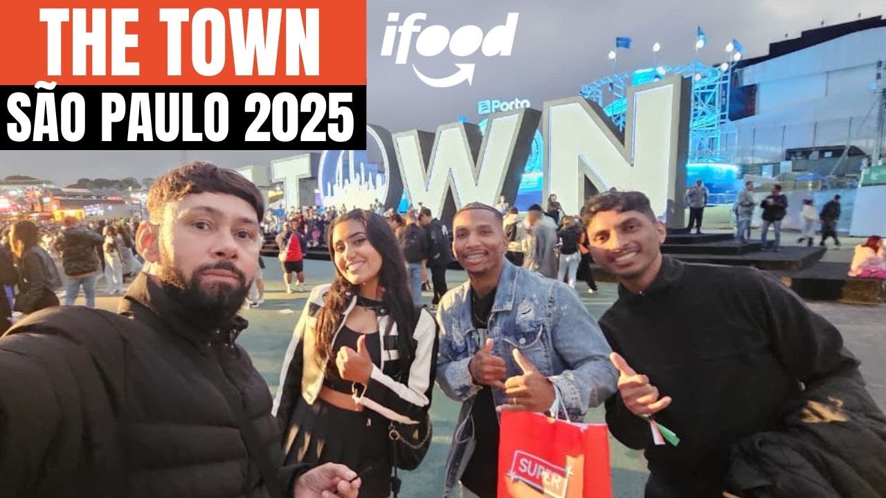 EU FUI NO THE TOWN SÃO PAULO 2025 A CONVITE DO IFOOD
