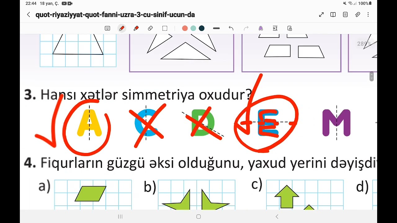 3-cü sinif. Riyaziyyat. 2-ci hissə. Səh:18