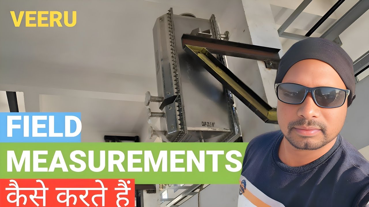 Pipe ka field measurements kaise kare | pipe offset calculation