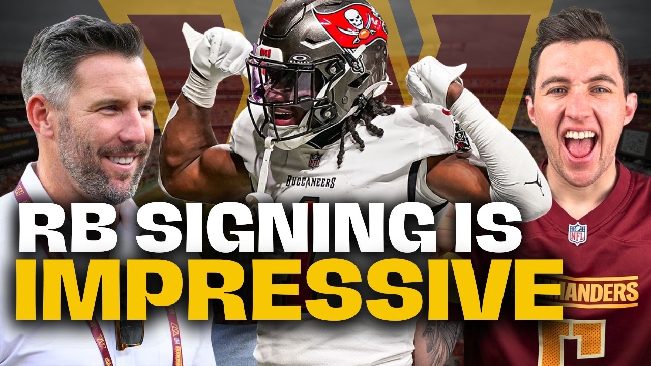 🚨I WAS WRONG: Rachaad White SIGNS with Commanders! Jayden Daniels & the New-Look Offense!