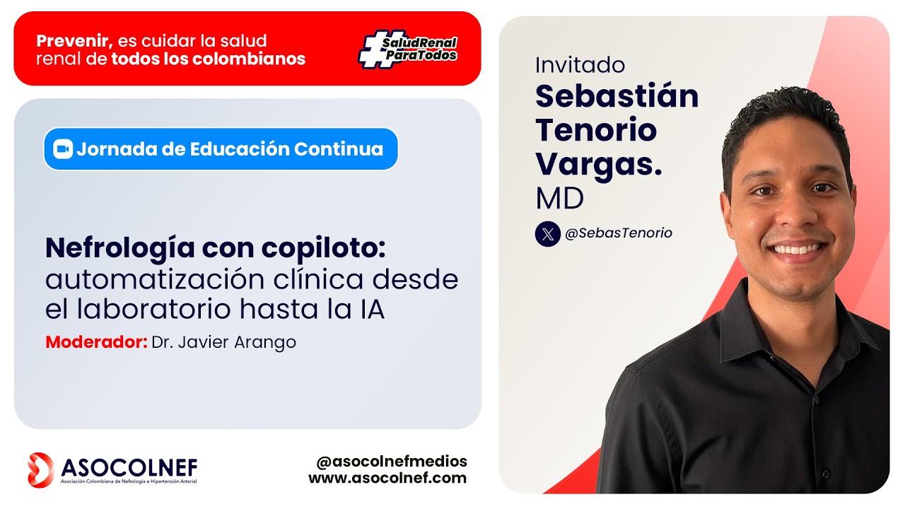 Webinar - Nefrología con copiloto: automatización clínica desde el laboratorio hasta la IA