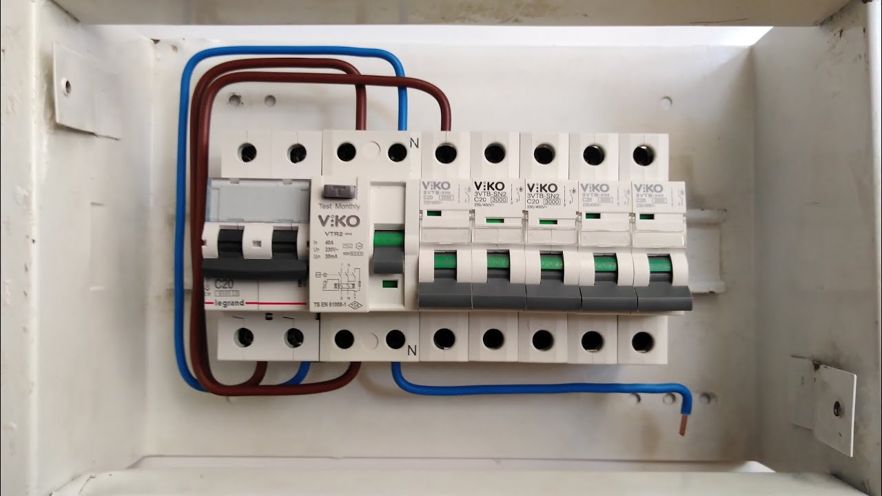 Sigorta kutusu bağlantısı nasıl yapılır.elektirik tesisatı bağlantısı.