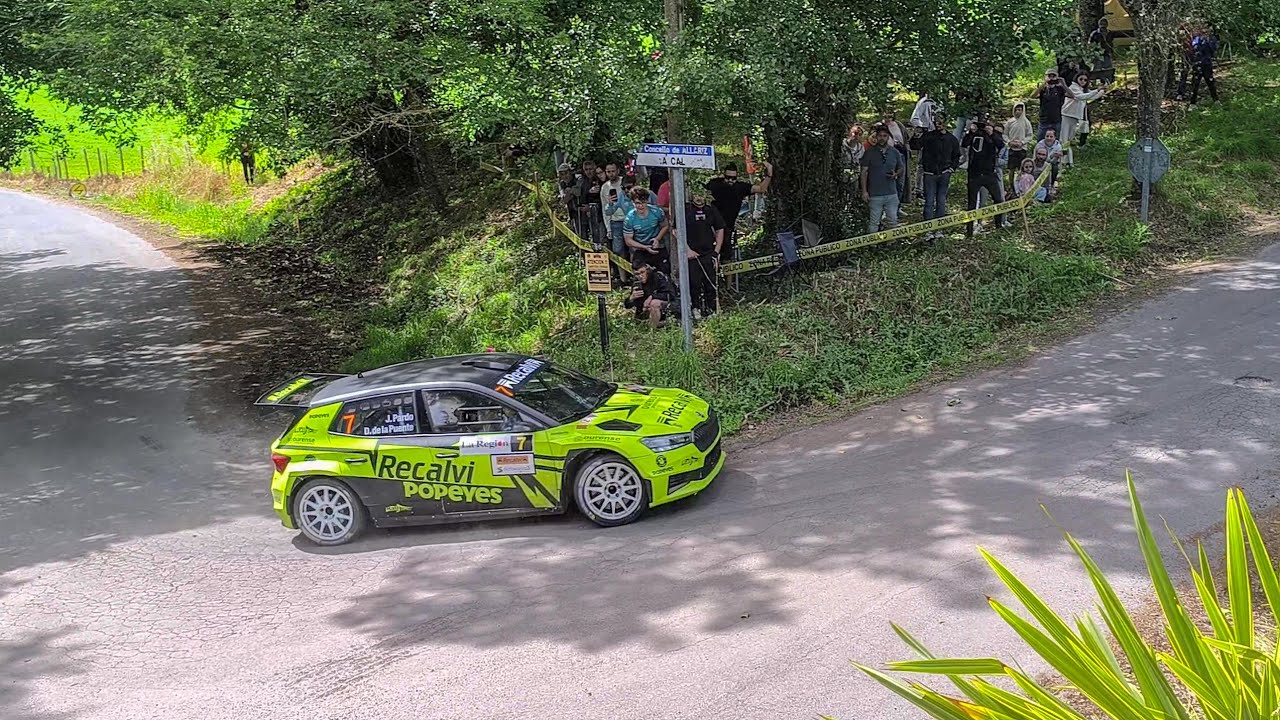 RALLYE DE OURENSE 2024 - TRAMO A CAL (ALLARIZ) con vistas de dron
