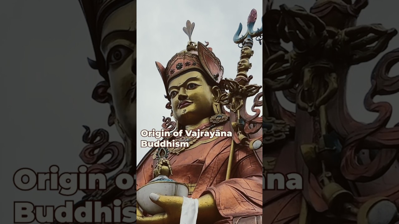 Origin of Vajrayāna Buddhism or &ldquo;The Diamond Vehicle&rdquo;     #Buddhism #shorts #tibetan