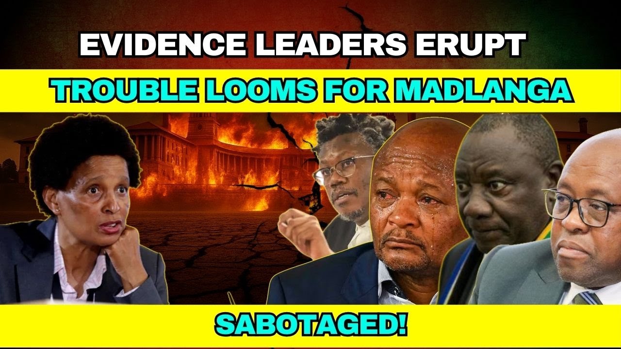 Evidence Leaders ERUPT—Trouble LOOMS for Madlanga