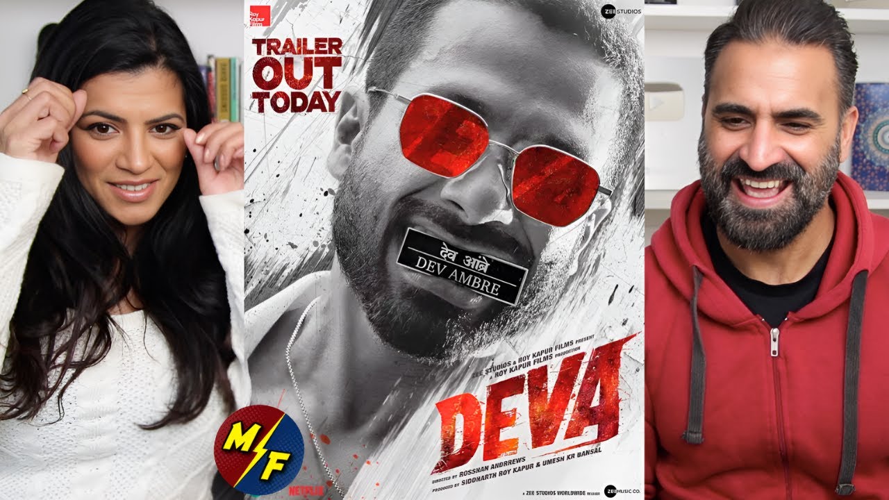 Реакция на трейлер &laquo;Deva&raquo; | Шахид Капур в динамичной экшн-драме! 🚨🔥