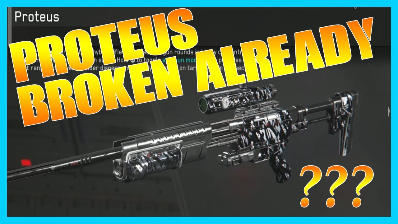 Is The New IW Sniper Rifle Proteus Broken Already?