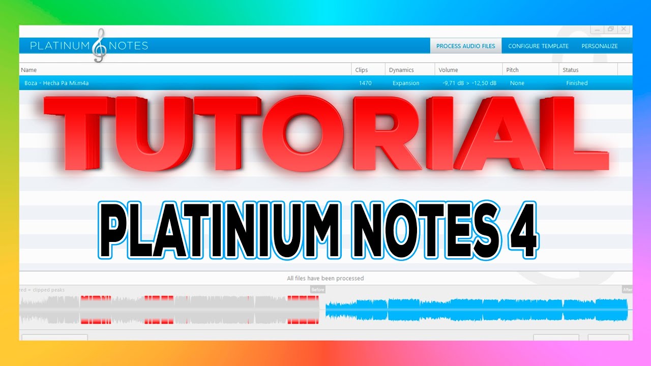 Platinum Notes 4 💥 - el mejor PROGRAMA de  [Normalizar Volumen ] [2021]