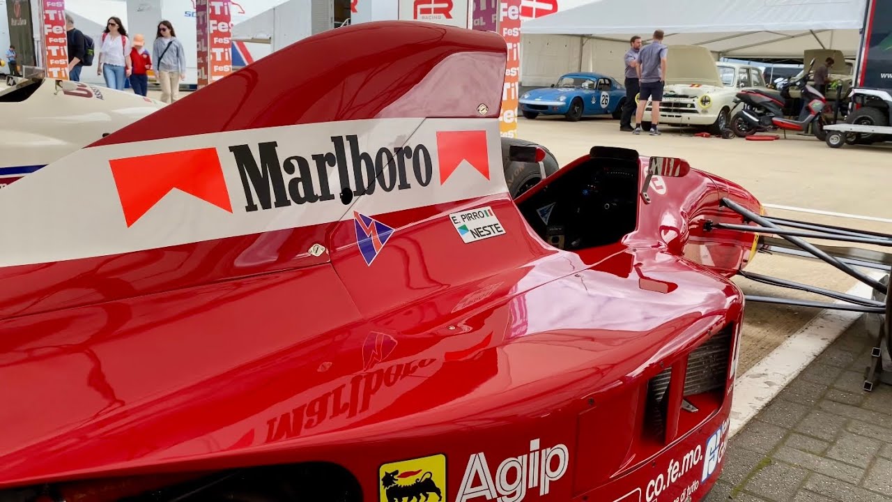 F1 JUDD V10 SOUND! | 1991 Dallara F191 | Silverstone Festival 2023