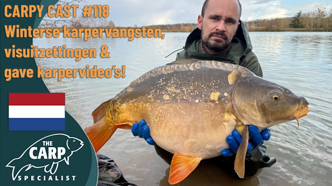 The Carpy Cast - 04-02-2026 - Winterse karpervangsten, uitzettingen en gave karpervideo’s!