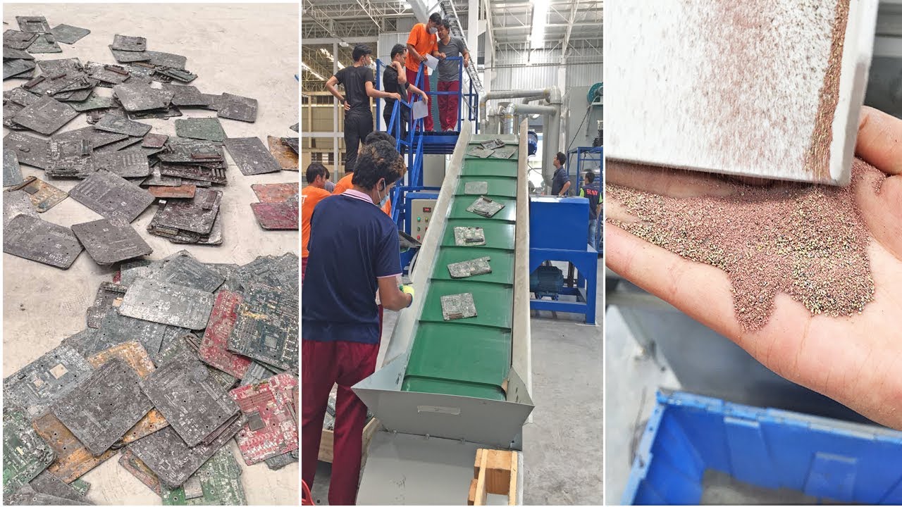 How to Start E waste Recycling Business &mdash; PCB Crushing Plant
