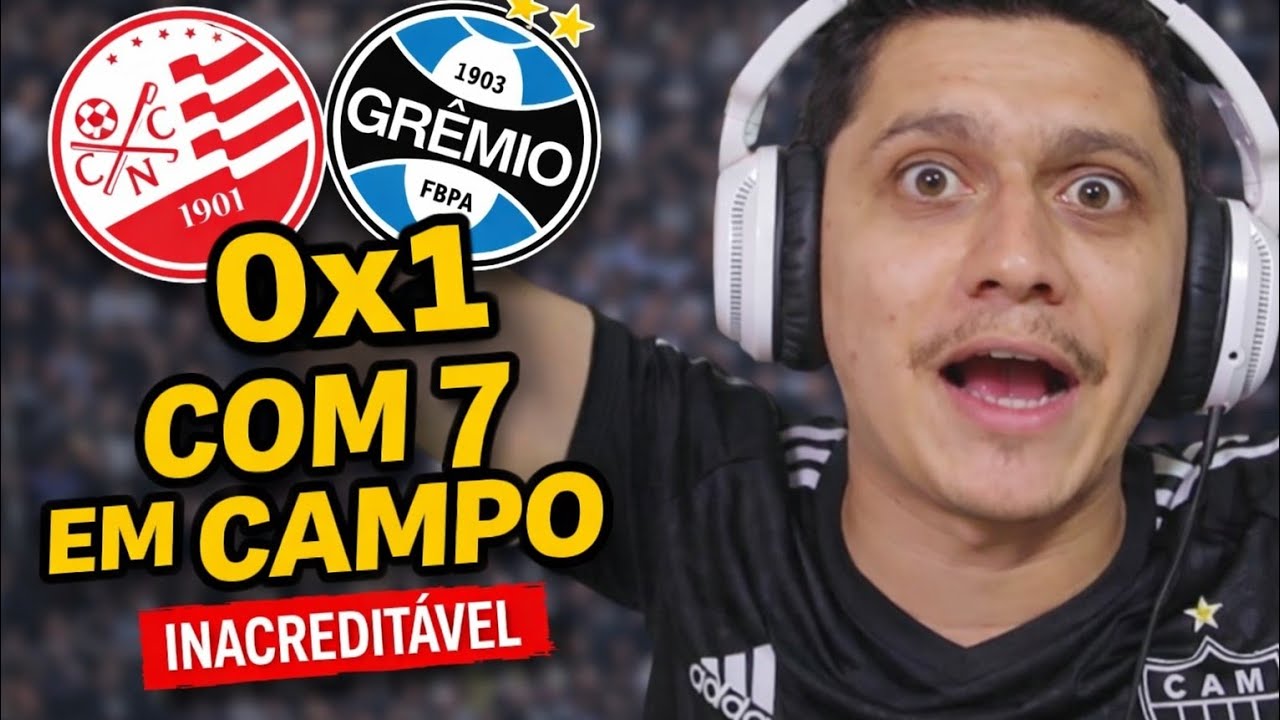 REACT - BATTLE OF THE AFFLICTED! N&aacute;utico 0x1 Gr&ecirc;mio
