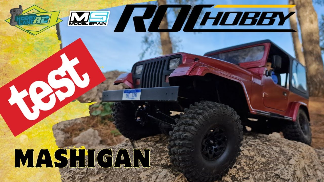 RC Crawler Jeep YJ VRANGLER 💥ROCHOBBY MASHIGAN💥 Test español