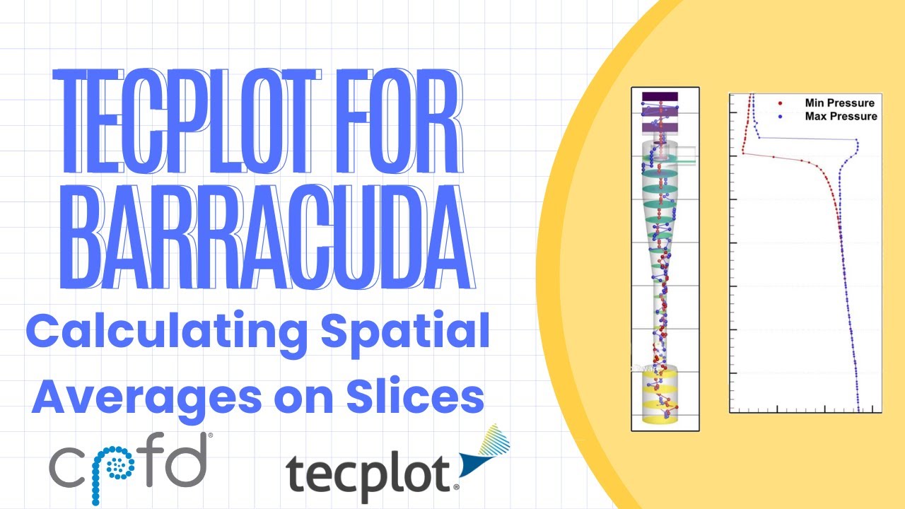 Tecplot for Barracuda - Calculating Spatial Averages on Slices
