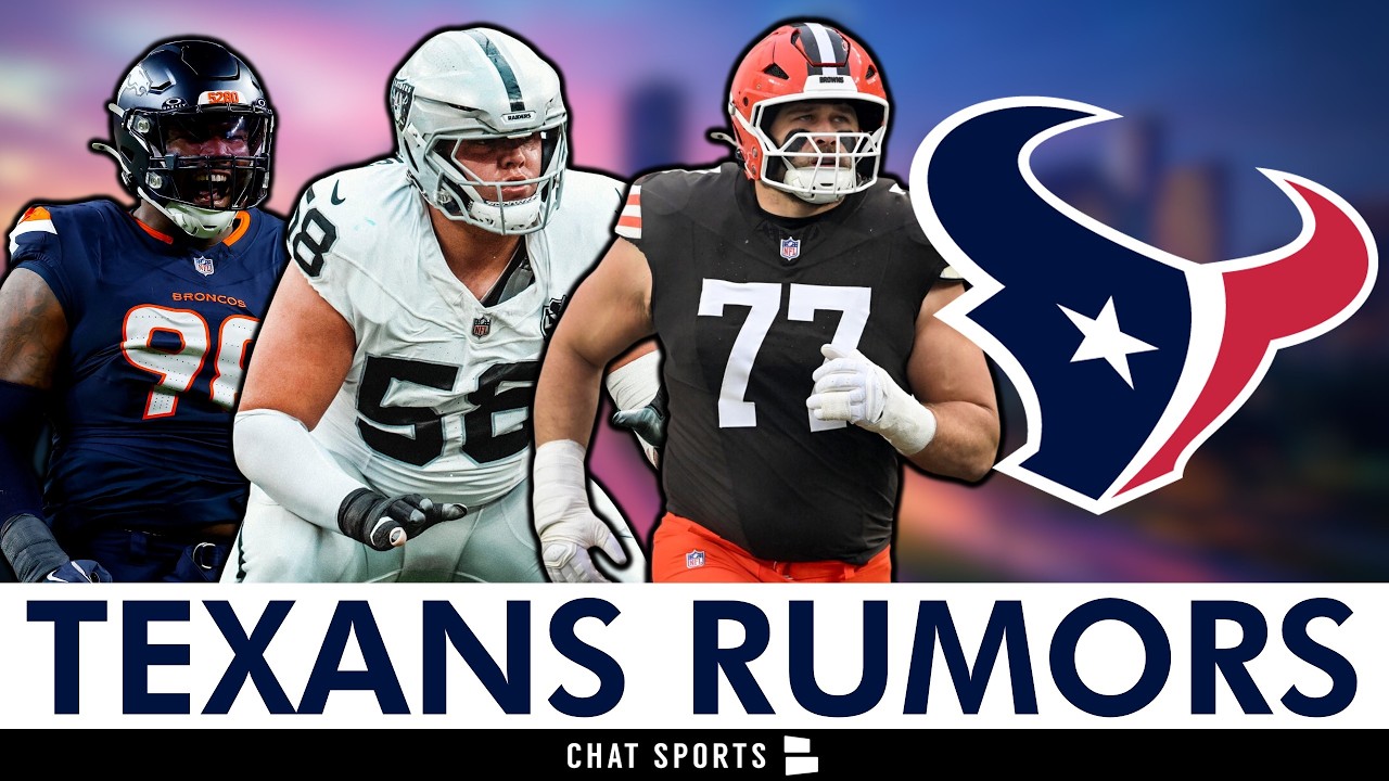 Texans Fans Should Be PUMPED With The Latest Texans Free Agency & Trade Rumors