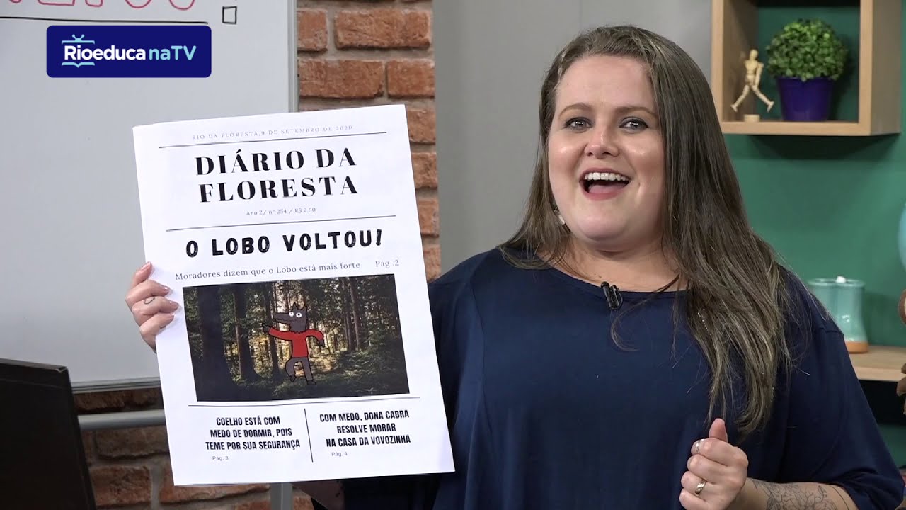 O lobo voltou! | Rioeduca na TV - 3º Ano - Revisão do 2º Ano