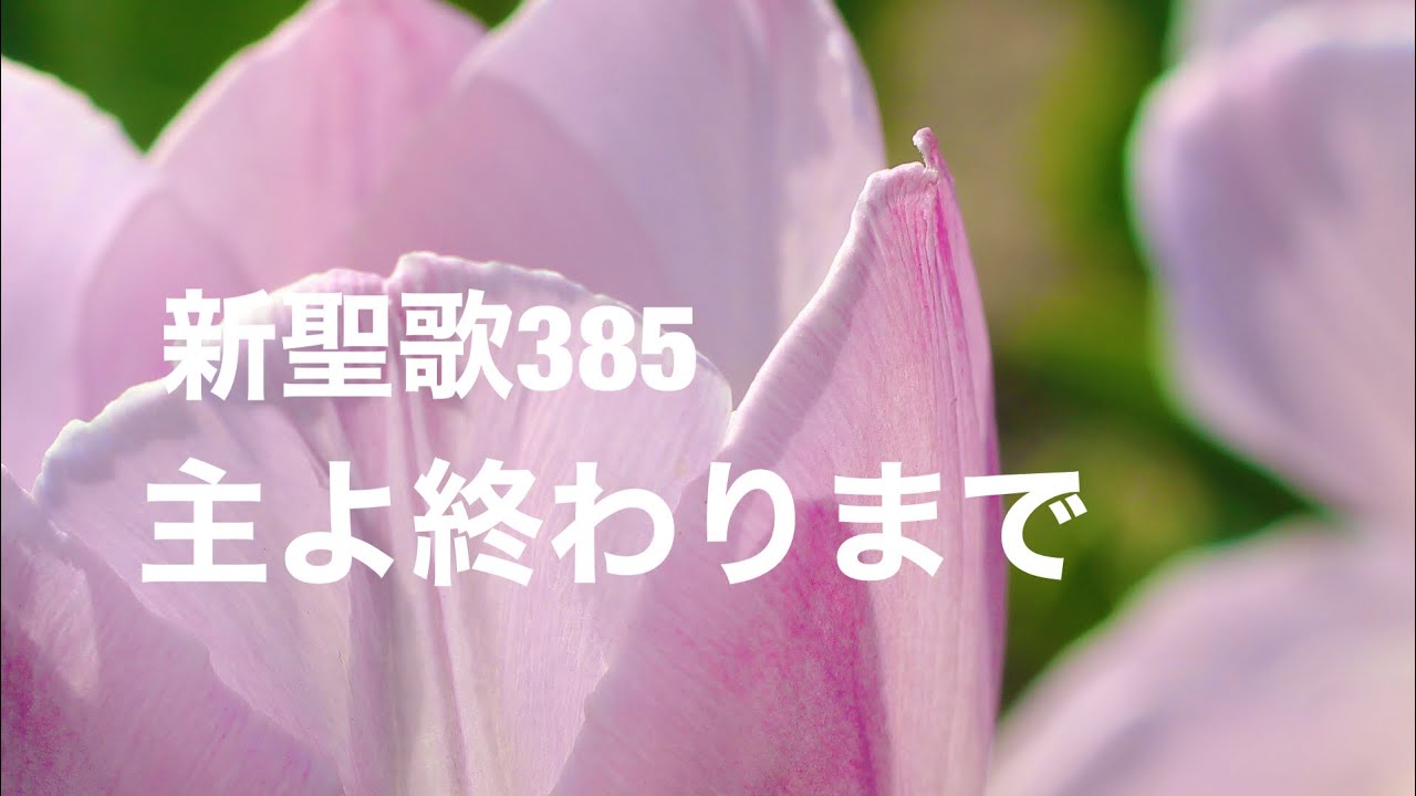 新聖歌385 主よ終わりまで　讃美歌338 O Jesus, I have promised&rdquo;