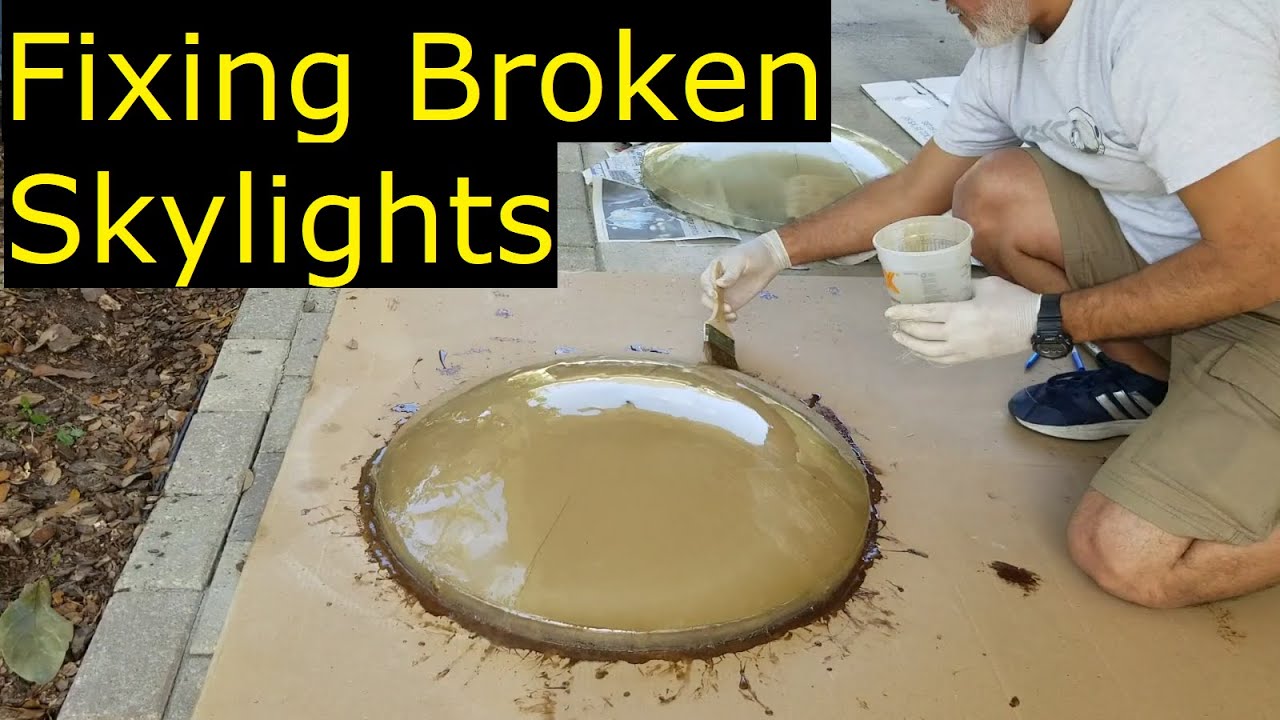 Fixing discontinued Skylights with FIBERGLASS, 