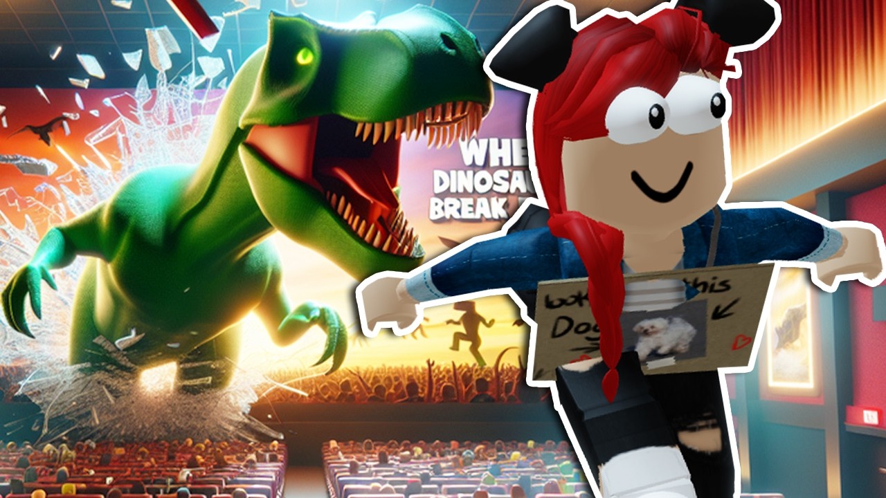 A FILMEK ÉLETRE KELTEK! - Escape the Cinema Obby