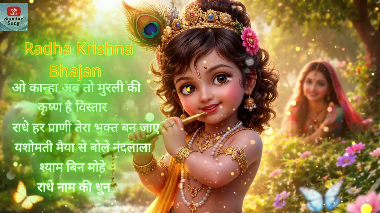 Radha Krishna Non Stop Bhajans | Dil Ko Sukoon Mile Sun Kar | Peaceful Devotional Songs 2025