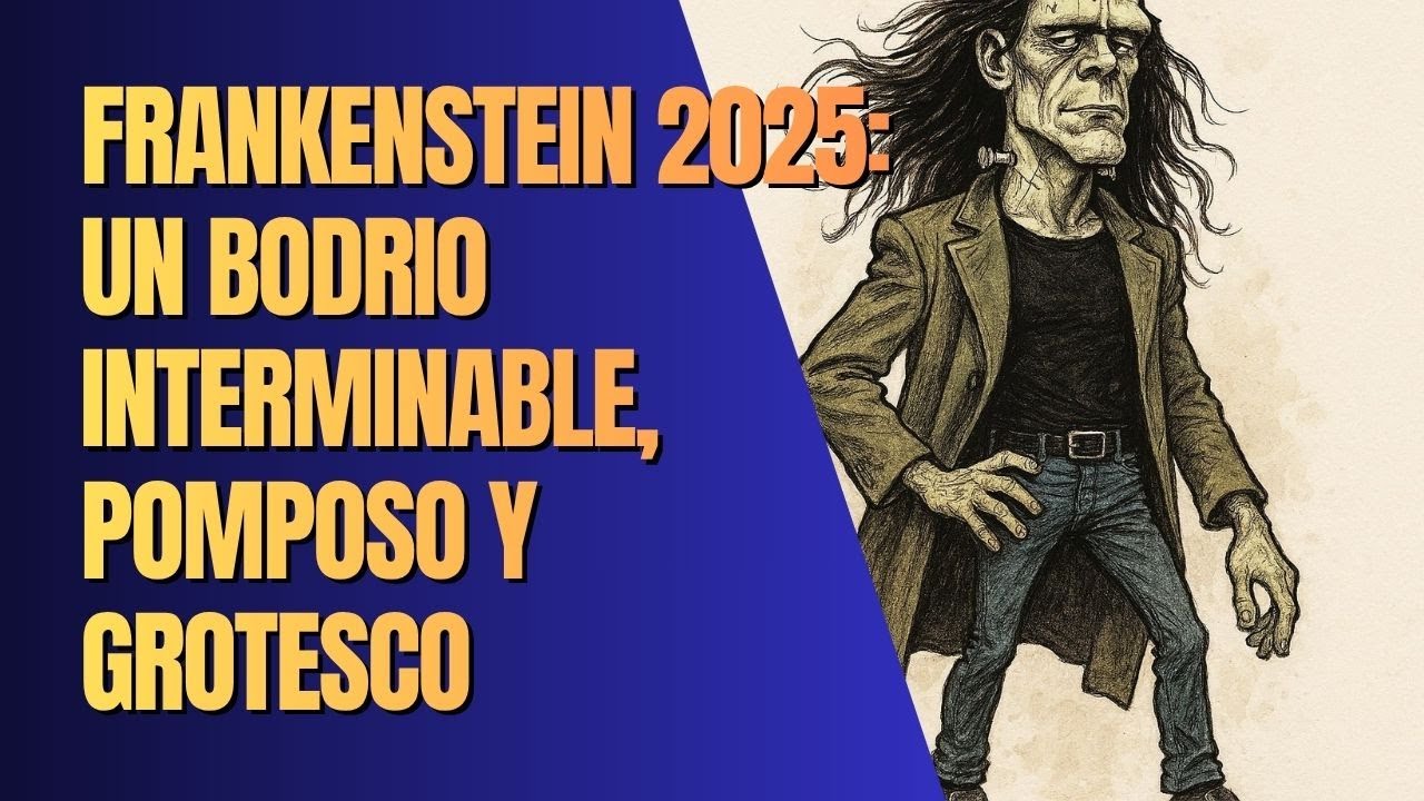 🔴FRANKENSTEIN DE GUILLERMO DEL TORO: UN BODRIO INTERMINABLE, POMPOSO Y GROTESCO🔴