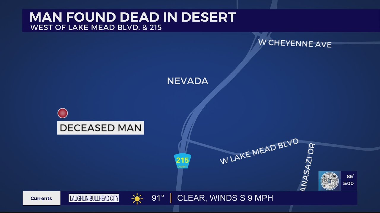 Man found dead in desert
