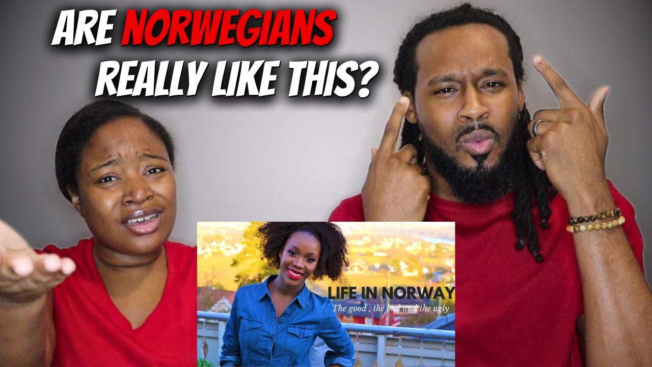 🇳🇴 BEING BLACK IN NORWAY | American Couple Reacts to Norway Culture Shocks and Differences