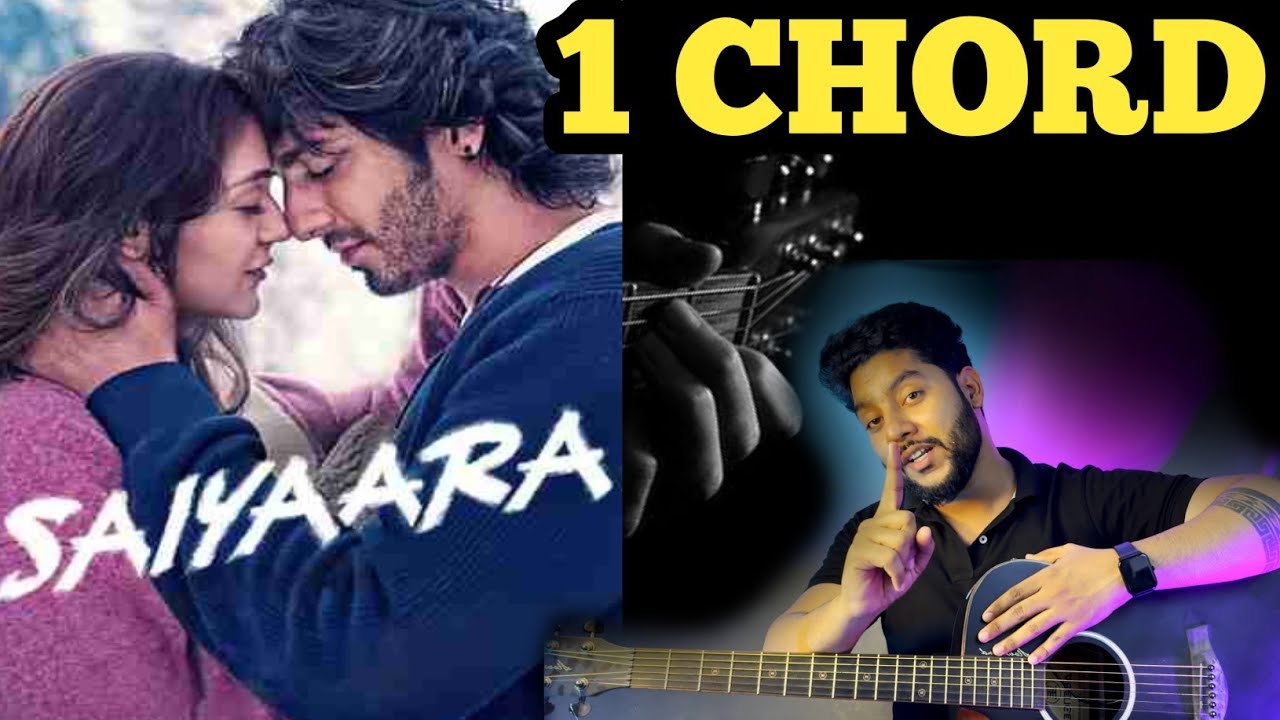 SAIYAARA ON 1 EASY CHORD FOR BEGINNERS | SAIYAARA GUITAR LESSON |SAIYAARA GUITAR TUTORIAL |ONE CHORD