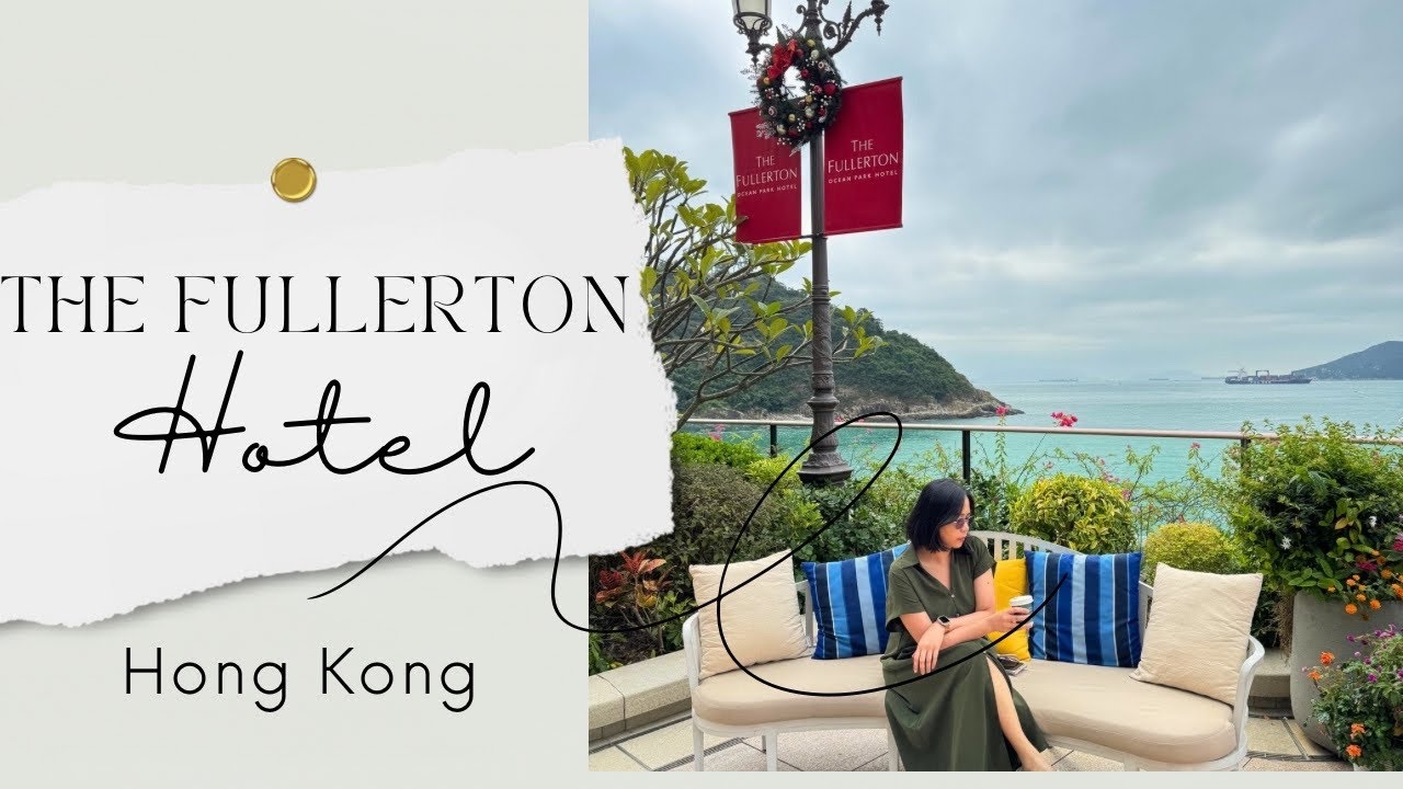 WE STAYED AT THE FULLERTON OCEAN PARK HOTEL, HONG KONG (with ROOM TOUR, BREAKFAST and INFINITY POOL)