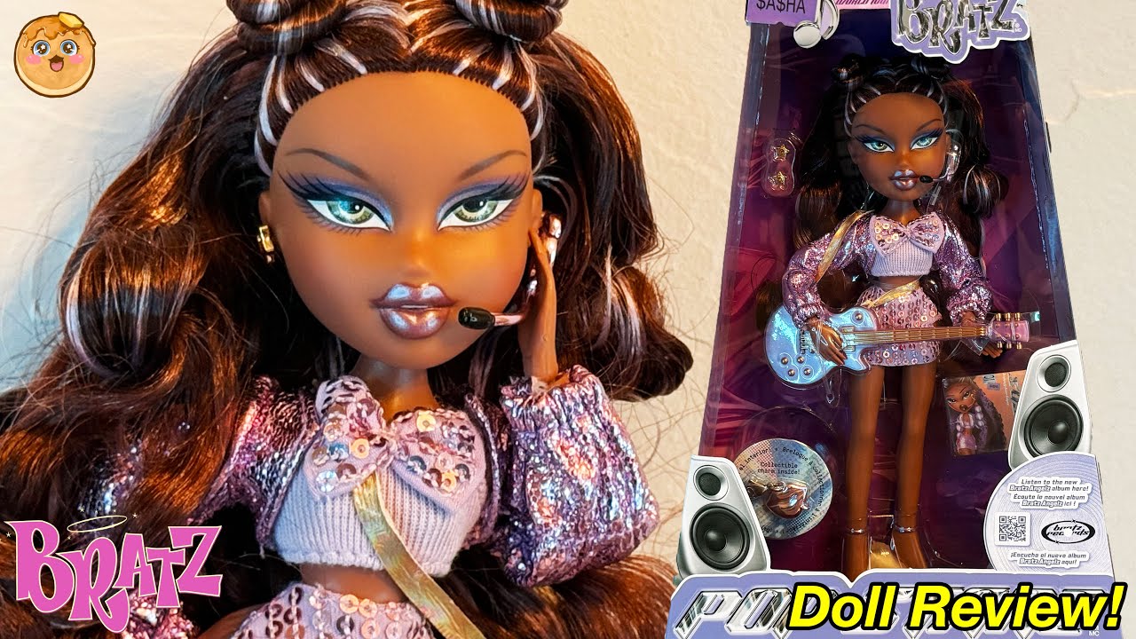 Коротко и по существу! Обзор куклы Bratz Pop Starz Sasha!