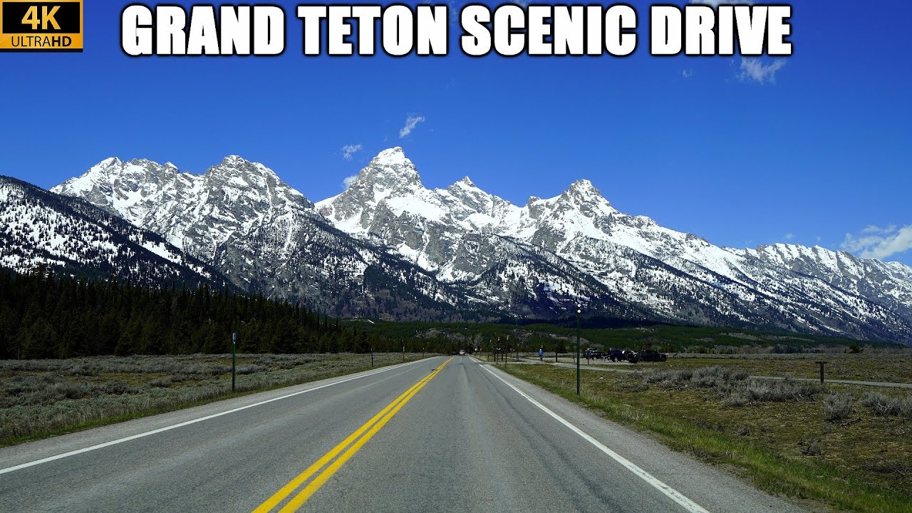 Teton Park Road in Grand Teton National Park | Rocky Mountain Scenic Drive in Wyoming