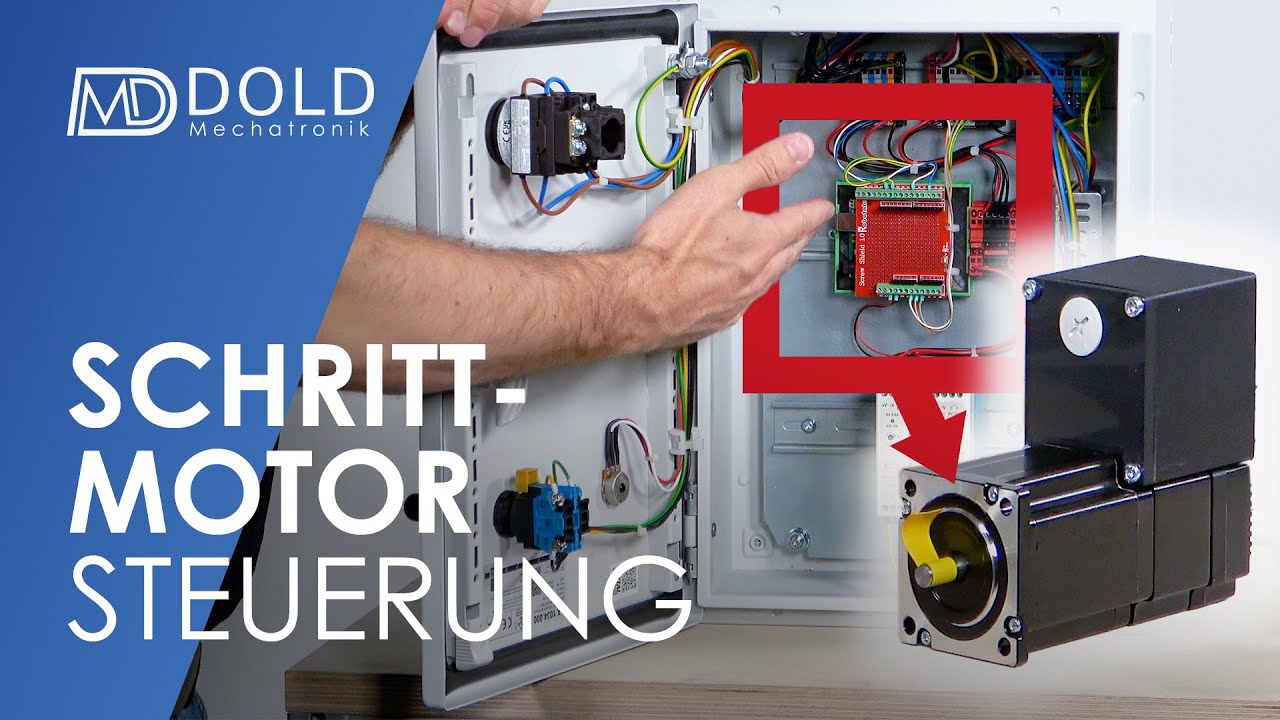 Einfache Schrittmotor-Steuerung mit Arduino - Vorstellung und Anwendung