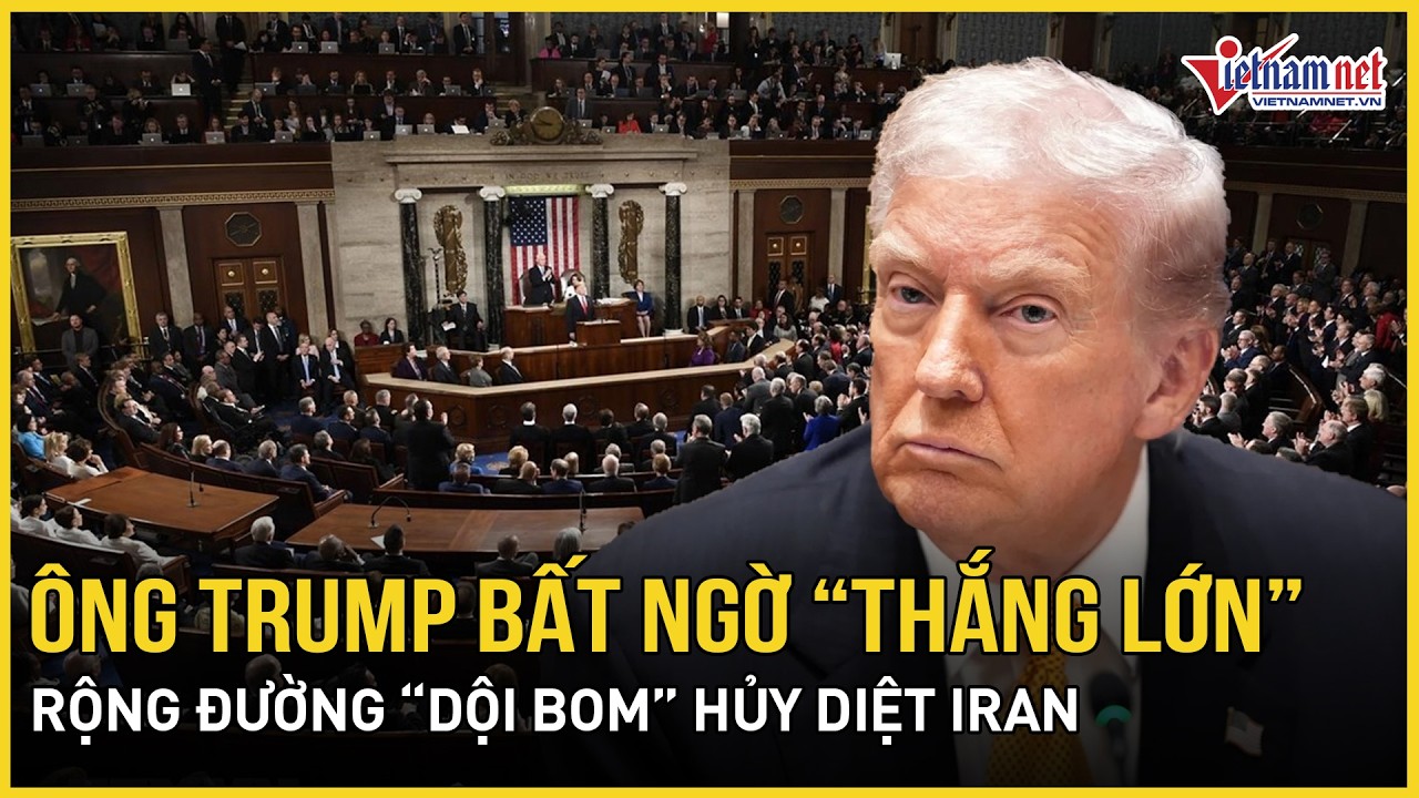 Ông Trump bất ngờ “thắng lớn”: Rộng đường “dội bom” hủy diệt Iran, Tehran tuyên bố “chiến đến cùng”