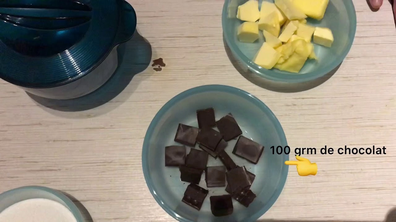 Gâteaux au chocolat  avec le micro cook de tupperware
