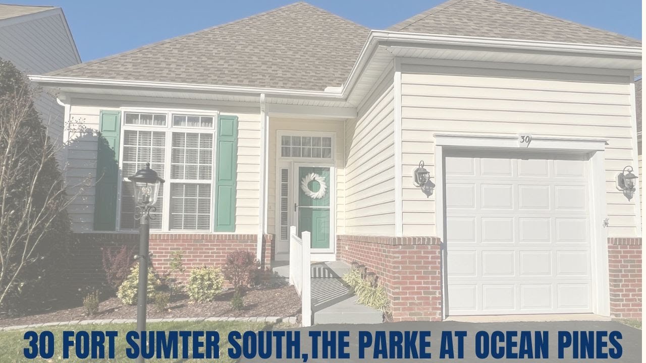 2 Bedroom Rancher at The Parke in Ocean Pines Property Walk-Through