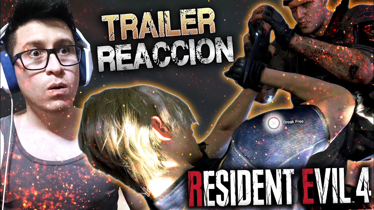 ESTE RESIDENT NO TIENE IGUAL!! - RE4 REMAKE 3er TRAILER REACCION/MaxielPRO