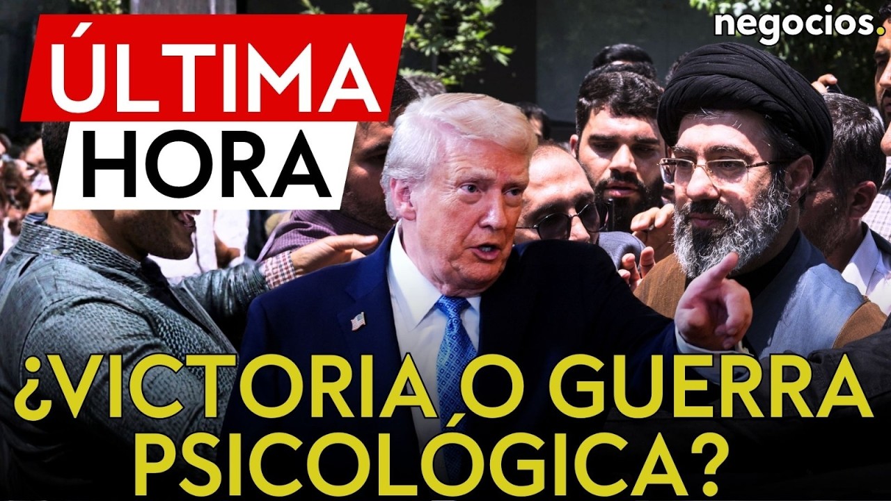 &Uacute;LTIMA HORA IR&Aacute;N | &iquest;Victoria o guerra psicol&oacute;gica? Trump celebra y Teher&aacute;n niega negociar con EEUU