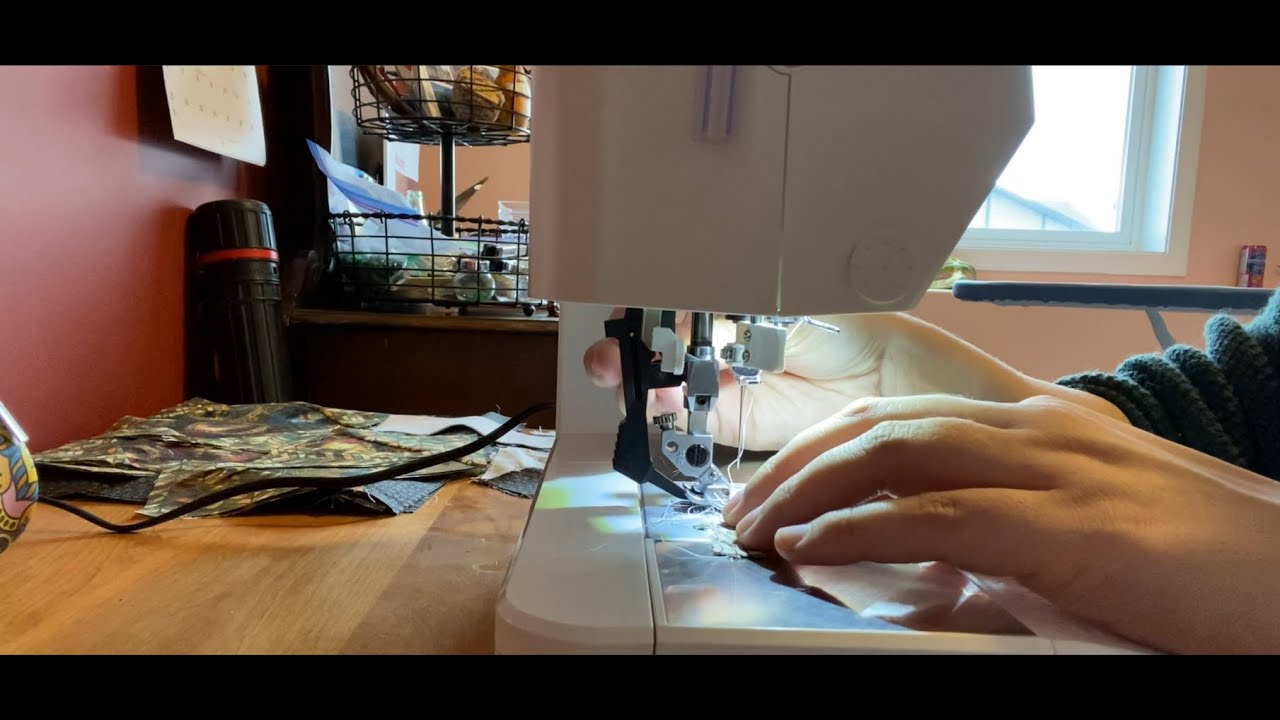 ASMR Cozy Slow Sewing - No Talking - No Music