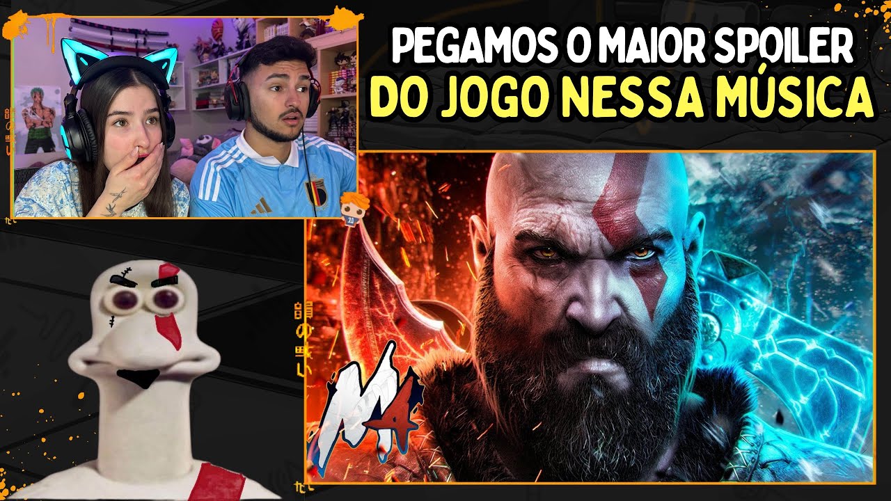 Kratos - Ragnarok | M4rkim (God of War) | Apenas uma Live
